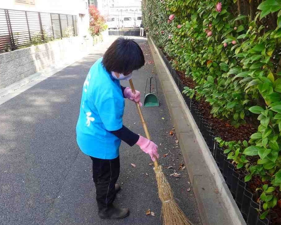 4月開始時に追加（準備中に）公園清掃も新たにスタートしています